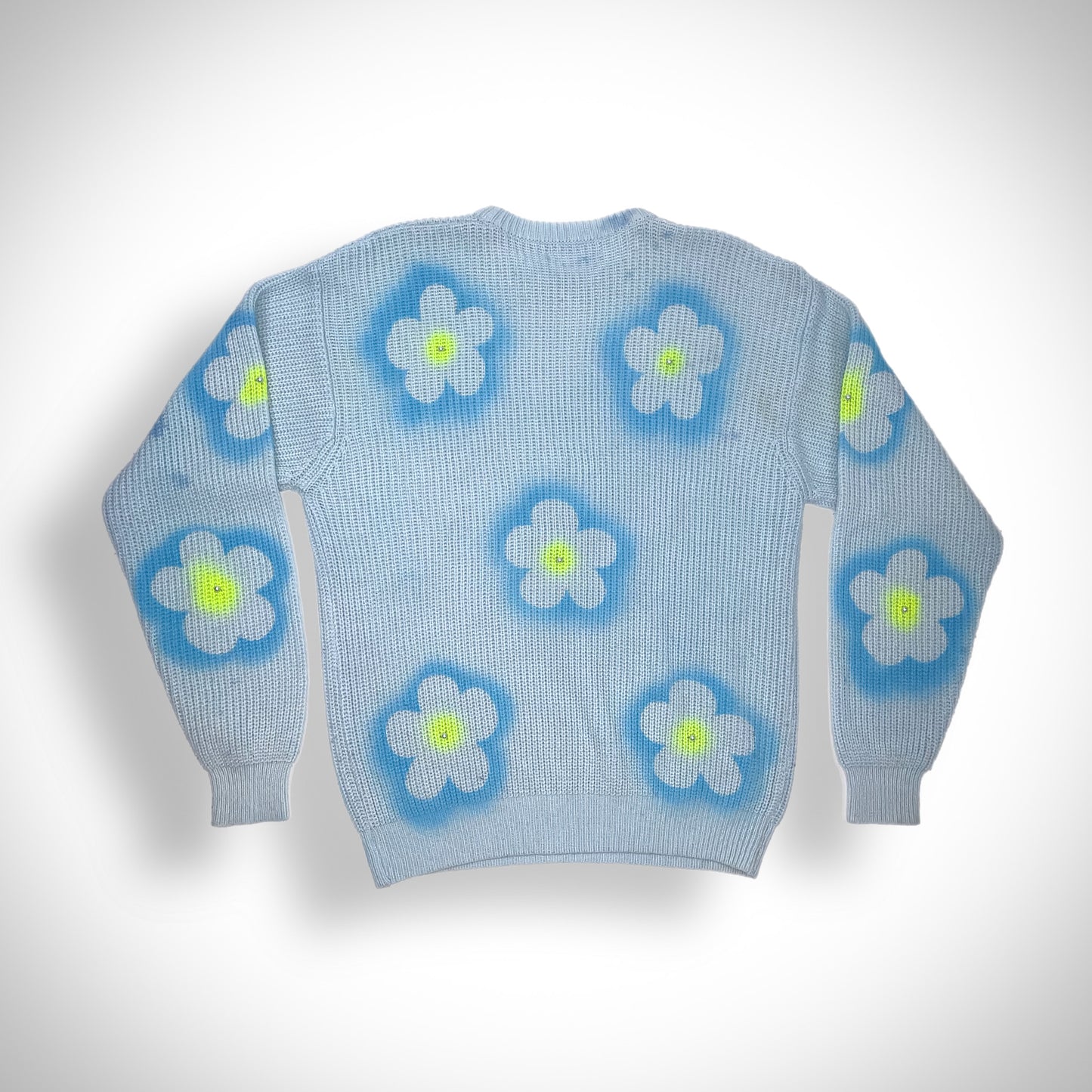 Something Blue Reworked Sweater
