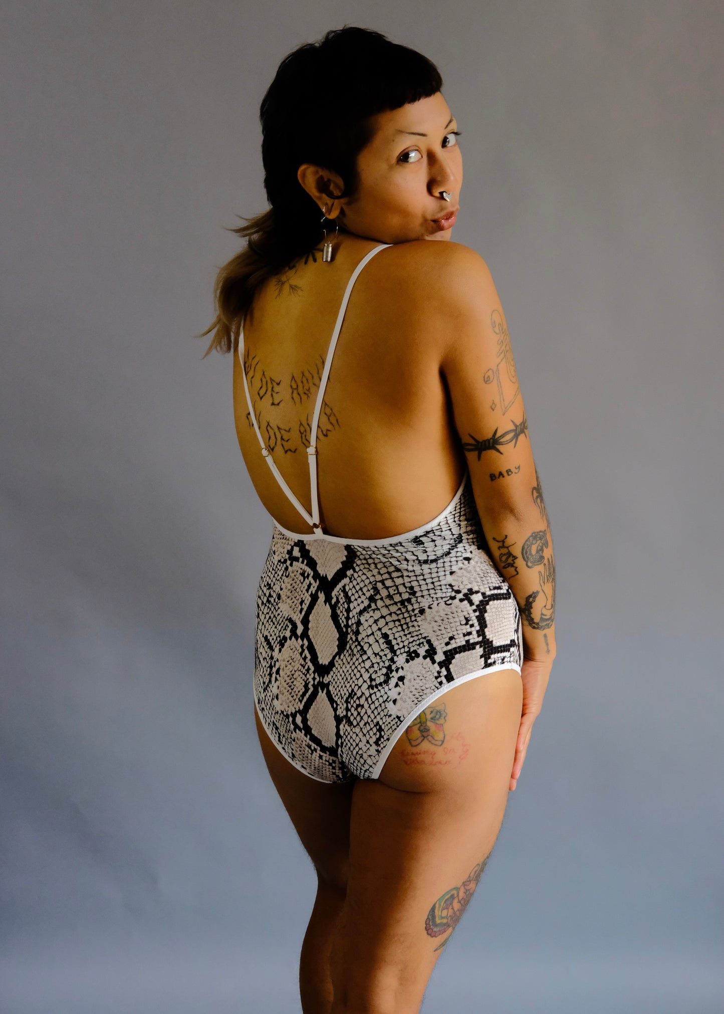 Snakeskin Bodysuit