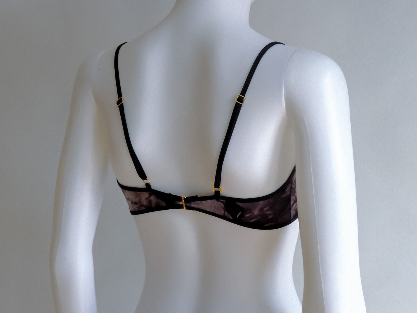 Bamboo Tri Bralette (Storm Tie-Dye)