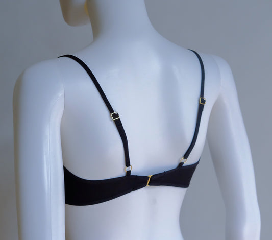 Bamboo Tri Bralette (Midnight)