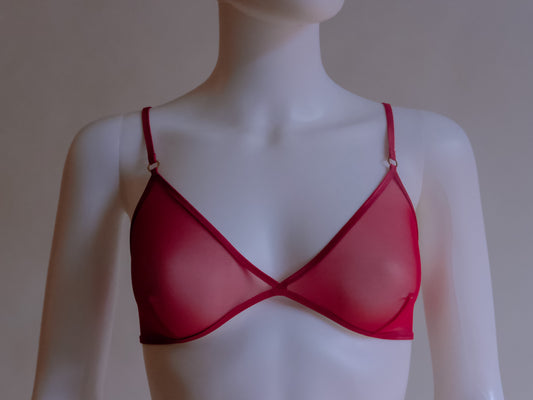 Ayana Tri Bralette (Poppy Red)