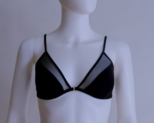 Salome Tri Bralette (Black)