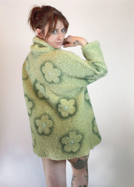 Green Gables Reworked Sweater