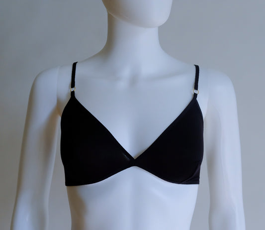 Bamboo Tri Bralette (Midnight)