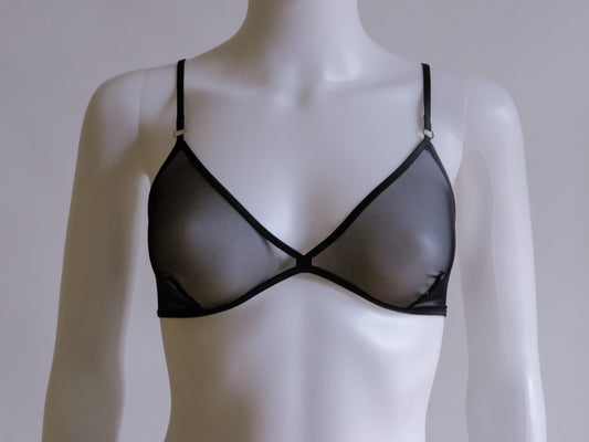 Ayana Tri Bralette (Midnight Black)