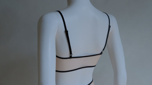 Iris Bralette (Midnight & Champagne)