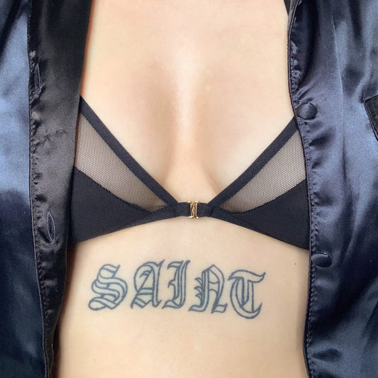 Salome Tri Bralette (Black)