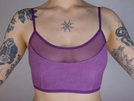 Salome Full Bralette (Plum)