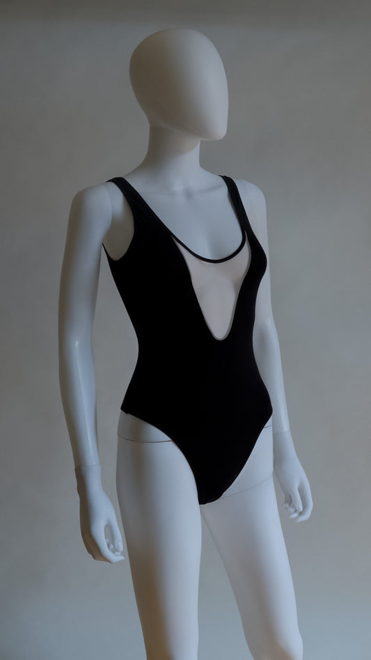 Ballet Bodysuit (Midnight & Baby Pink)